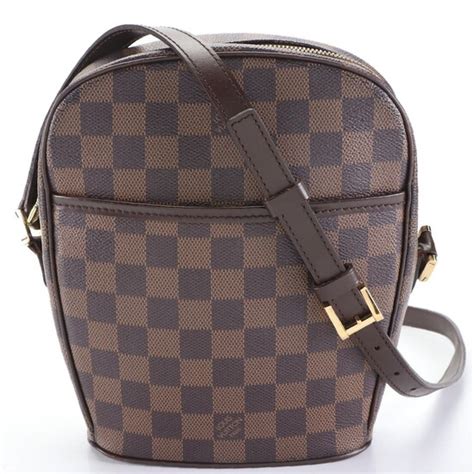 louis vuitton ipanema cross body with damier ebene canvas